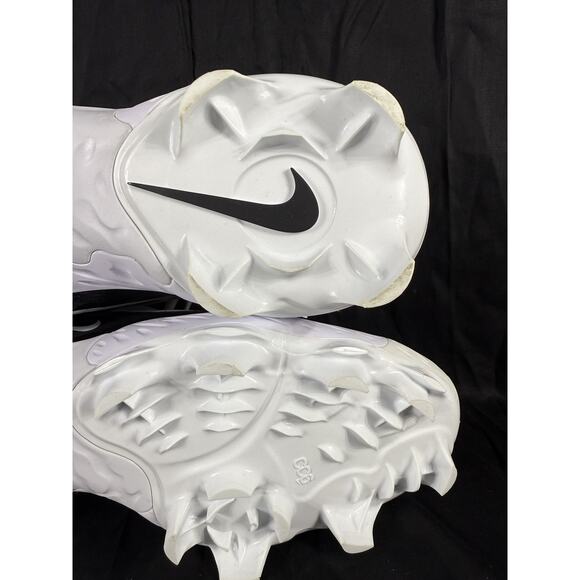 Nike Alpha Huarache Elite 4 Low Baseball Cleats Shoes Men 11.5 React Black White - Picture 10 of 10